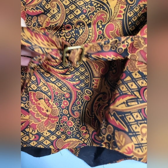 Classiques Entier Men's Printed Silk Vest Large - Picture 5 of 7